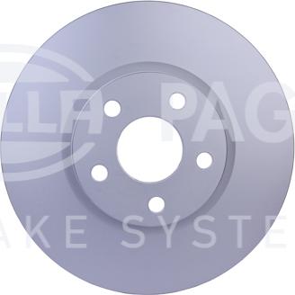 HELLA 8DD 355 125-511 - Disque de frein cwaw.fr