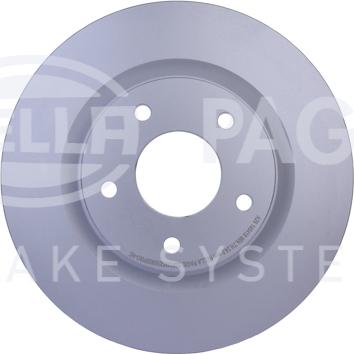 HELLA 8DD 355 125-521 - Disque de frein cwaw.fr