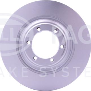 HELLA 8DD 355 125-231 - Disque de frein cwaw.fr