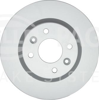 HELLA 8DD 355 126-531 - Disque de frein cwaw.fr