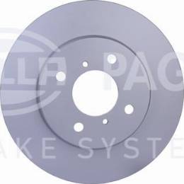 HELLA 8DD 355 126-621 - Disque de frein cwaw.fr