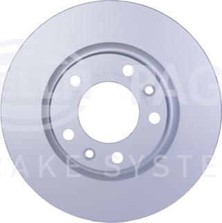 HELLA 8DD 355 120-491 - Disque de frein cwaw.fr