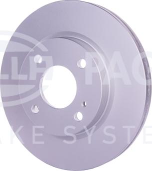 HELLA 8DD 355 128-911 - Disque de frein cwaw.fr