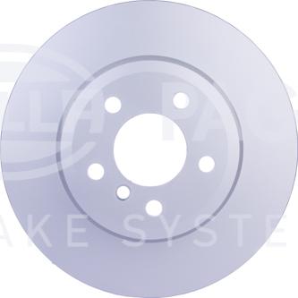 HELLA 8DD 355 128-481 - Disque de frein cwaw.fr