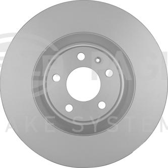 HELLA 8DD 355 128-501 - Disque de frein cwaw.fr