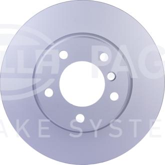 HELLA 8DD 355 128-101 - Disque de frein cwaw.fr