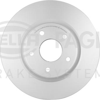 HELLA 8DD 355 123-151 - Disque de frein cwaw.fr