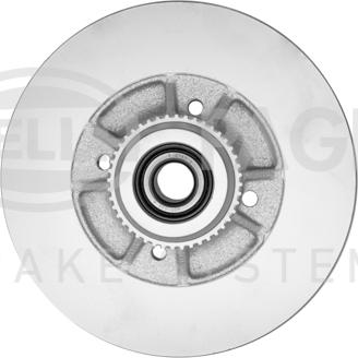 HELLA 8DD 355 123-391 - Disque de frein cwaw.fr