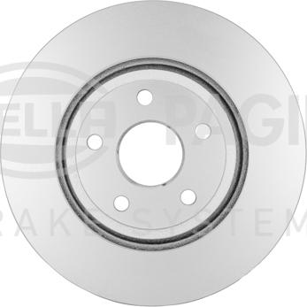 HELLA 8DD 355 122-411 - Disque de frein cwaw.fr