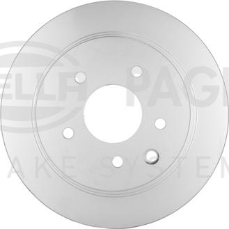 HELLA 8DD 355 122-421 - Disque de frein cwaw.fr