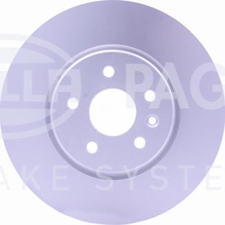 HELLA 8DD 355 122-851 - Disque de frein cwaw.fr