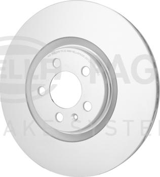 HELLA 8DD 355 122-811 - Disque de frein cwaw.fr