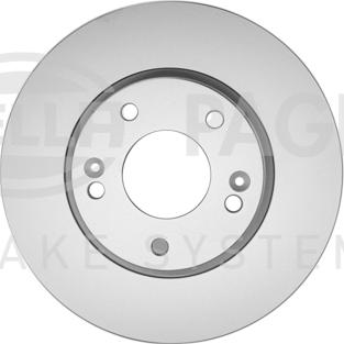 HELLA 8DD 355 122-341 - Disque de frein cwaw.fr