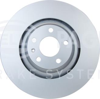 HELLA 8DD 355 122-732 - Disque de frein cwaw.fr