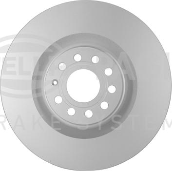 HELLA 8DD 355 127-981 - Disque de frein cwaw.fr