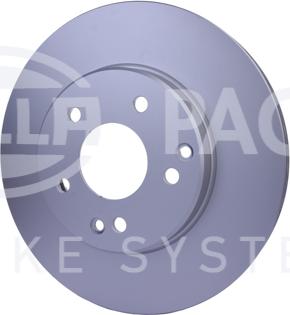 HELLA 8DD 355 127-551 - Disque de frein cwaw.fr