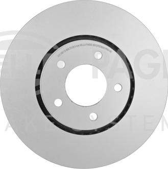 HELLA 8DD 355 127-671 - Disque de frein cwaw.fr