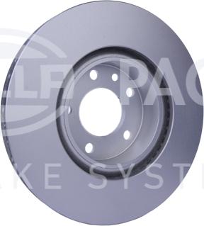 HELLA 8DD 355 127-091 - Disque de frein cwaw.fr