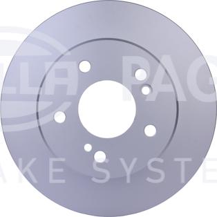 HELLA 8DD 355 127-011 - Disque de frein cwaw.fr