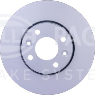 HELLA 8DD 355 127-881 - Disque de frein cwaw.fr