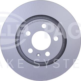 HELLA 8DD 355 127-301 - Disque de frein cwaw.fr