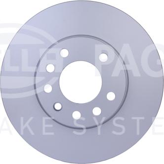 HELLA 8DD 355 127-381 - Disque de frein cwaw.fr