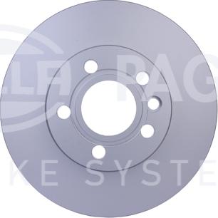 HELLA 8DD 355 127-221 - Disque de frein cwaw.fr