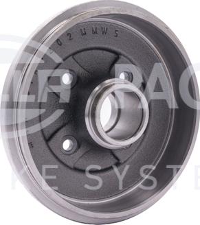 HELLA 8DT 355 301-031 - Tambour de frein cwaw.fr