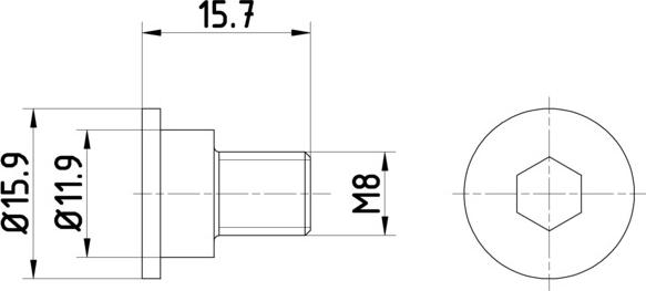 HELLA 8DZ 355 209-031 - Vis, disque de frein cwaw.fr