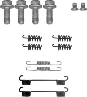 HELLA 8DZ 355 205-921 - Kit d'accessoires, mâchoires de frein de stationnement cwaw.fr