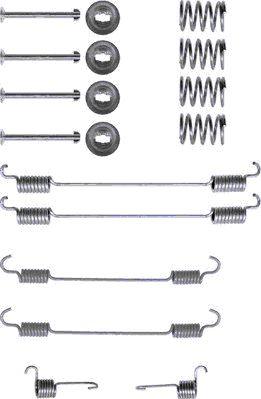 HELLA 8DZ 355 200-381 - Kit d'accessoires, mâchoire de frein cwaw.fr