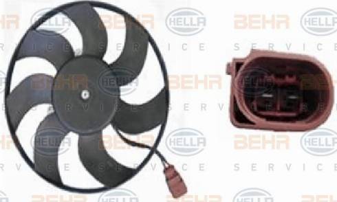 HELLA 8EW 351 040-414 - Ventilateur, refroidissement du moteur cwaw.fr