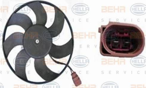 HELLA 8EW 351 040-064 - Ventilateur, refroidissement du moteur cwaw.fr