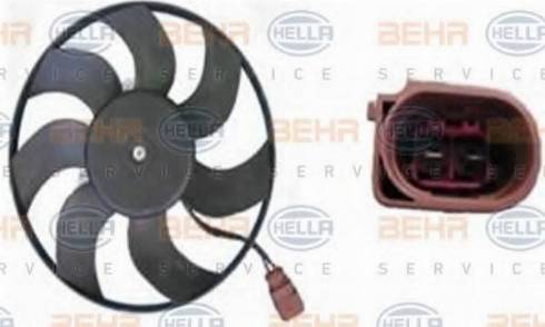 HELLA 8EW 351 040-061 - Ventilateur, refroidissement du moteur cwaw.fr