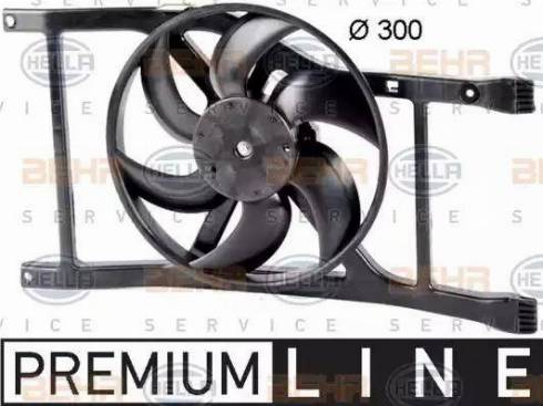 HELLA 8EW 351 042-581 - Ventilateur, refroidissement du moteur cwaw.fr