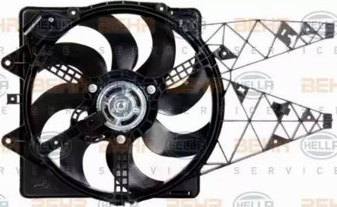 HELLA 8EW 351 039-671 - Ventilateur, refroidissement du moteur cwaw.fr