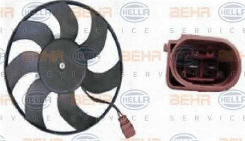 HELLA 8EW 351 039-181 - Ventilateur, refroidissement du moteur cwaw.fr