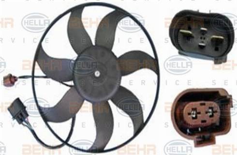 HELLA 8EW 351 039-794 - Ventilateur, refroidissement du moteur cwaw.fr