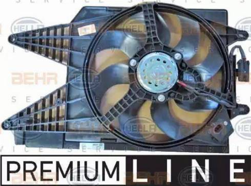 HELLA 8EW 351 149-221 - Ventilateur, refroidissement du moteur cwaw.fr