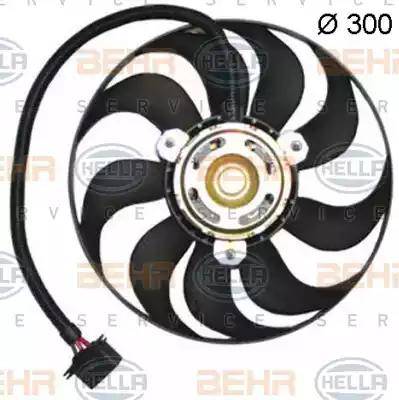 HELLA 8EW 351 150-084 - Ventilateur, refroidissement du moteur cwaw.fr