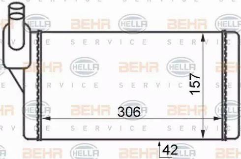 HELLA 8FH 351 024-401 - Système de chauffage cwaw.fr