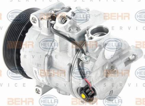 HELLA 8FK 351 006-451 - Compresseur, climatisation cwaw.fr