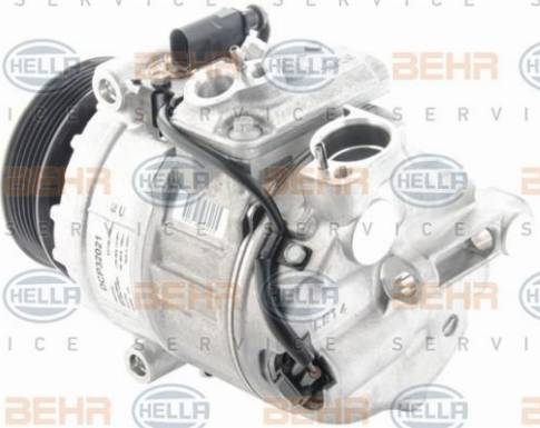 HELLA 8FK 351 006-401 - Compresseur, climatisation cwaw.fr