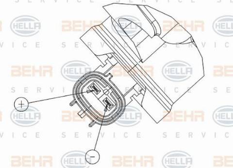 HELLA 8FK 351 006-311 - Compresseur, climatisation cwaw.fr