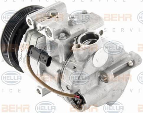 HELLA 8FK 351 007-171 - Compresseur, climatisation cwaw.fr