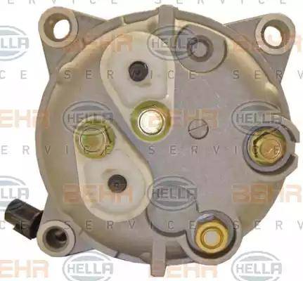 HELLA 8FK 351 109-551 - Compresseur, climatisation cwaw.fr