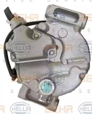 HELLA 8FK 351 105-431 - Compresseur, climatisation cwaw.fr