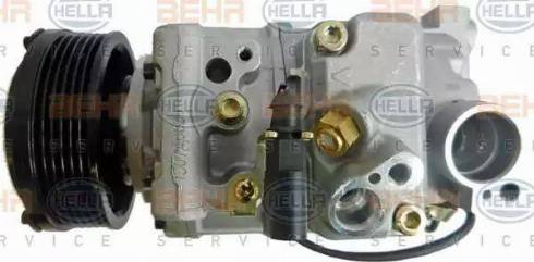 HELLA 8FK 351 114-961 - Compresseur, climatisation cwaw.fr