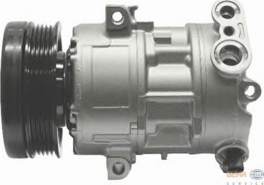 HELLA 8FK 351 114-591 - Valve de réglage, compresseur cwaw.fr