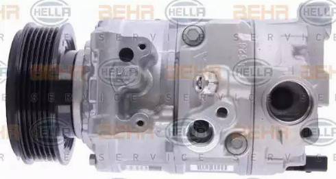 HELLA 8FK 351 114-301 - Compresseur, climatisation cwaw.fr